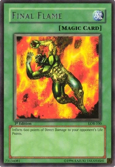 Final Flame [1st Edition] LOB-100