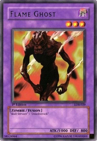 Flame Ghost [1st Edition] LOB-029
