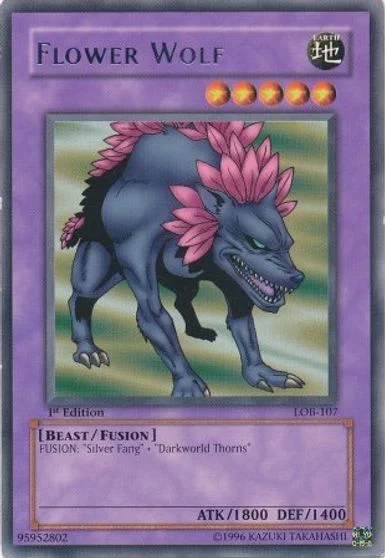 Flower Wolf [1st Edition] LOB-107