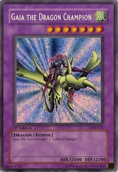 Gaia the Dragon Champion LOB-125