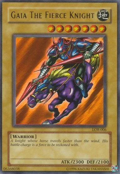 Gaia The Fierce Knight [1st Edition] LOB-006