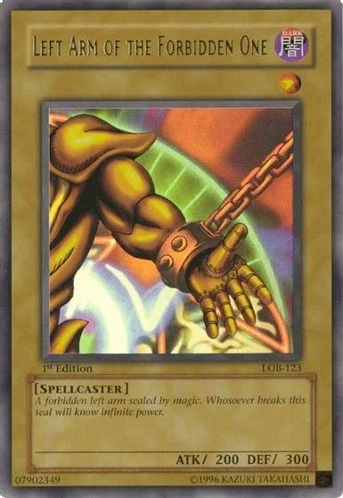 Left Arm of the Forbidden One LOB-123