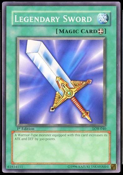 Legendary Sword [1st Edition] LOB-040