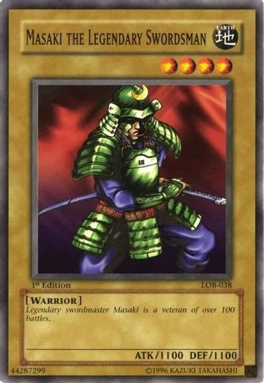Masaki the Legendary Swordsman [1st Edition] LOB-038