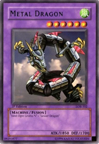 Metal Dragon [1st Edition] LOB-102