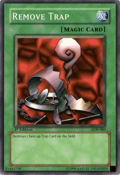 Remove Trap [1st Edition] LOB-060