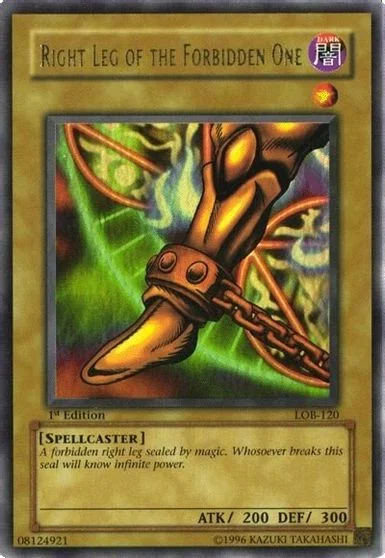 Right Leg of the Forbidden One LOB-120