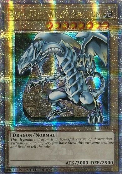Blue-Eyes White Dragon [Quarter Century Rare] LC01-EN004