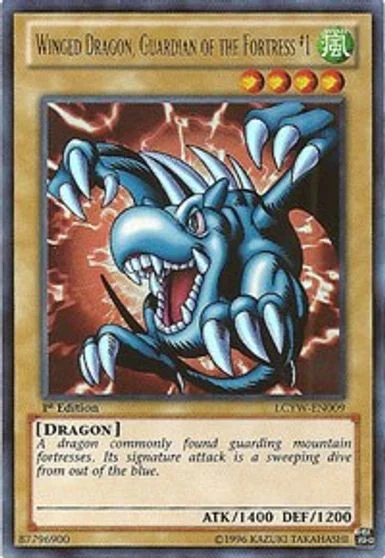 Winged Dragon, Guardian of the Fortress [1st Edition] LCYW-EN009