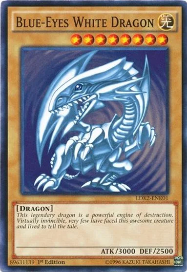 Blue-Eyes White Dragon [1st Edition] LDK2-ENK01