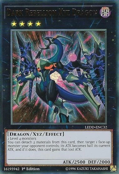 Dark Rebellion Xyz Dragon LEDD-ENC32