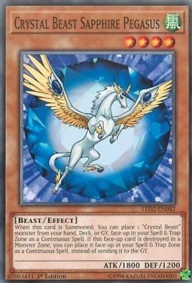 Crystal Beast Sapphire Pegasus LED2-EN042