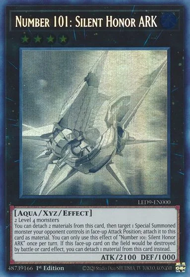 Number 101: Silent Honor ARK [1st Edition] LED9-EN000