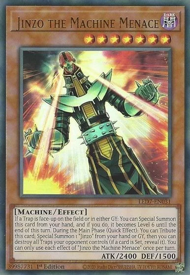 Jinzo the Machine Menace LED7-EN031