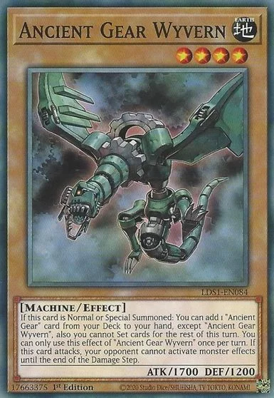 Ancient Gear Wyvern [1st Edition] LDS1-EN084