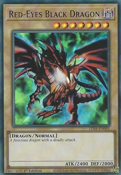Red-Eyes Black Dragon [1st Edition] LDS1-EN001