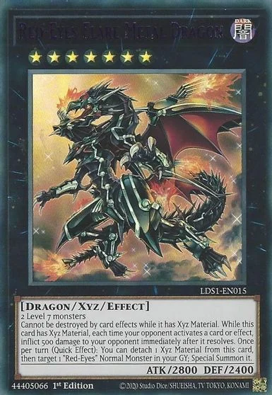 Red-Eyes Flare Metal Dragon [1st Edition] LDS1-EN015
