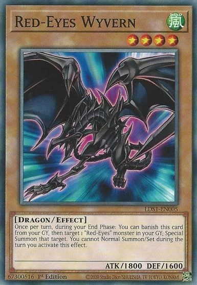 Red-Eyes Wyvern [1st Edition] LDS1-EN005