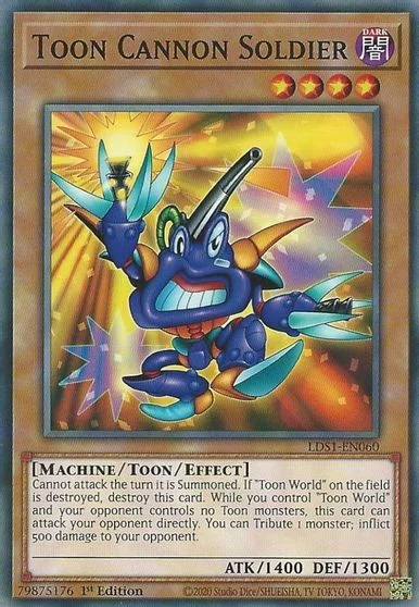 Toon Cannon Soldier [1st Edition] LDS1-EN060