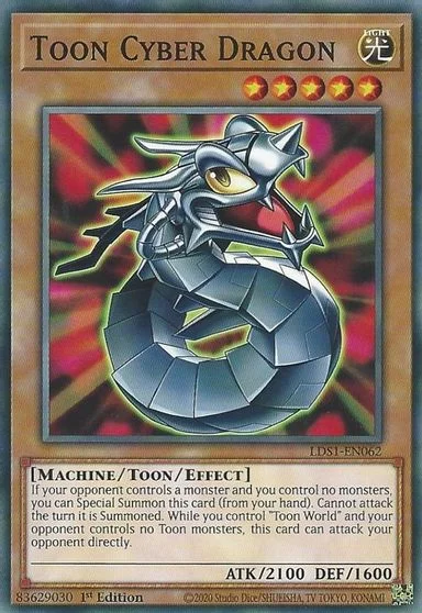 Toon Cyber Dragon [1st Edition] LDS1-EN062