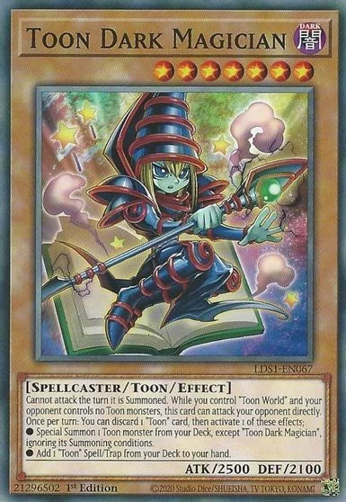 Toon Dark Magician [1st Edition] LDS1-EN067
