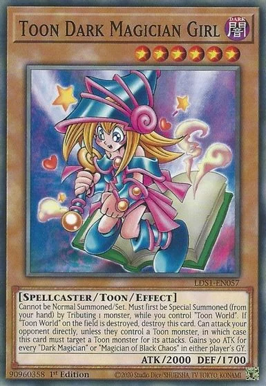 Toon Dark Magician Girl [1st Edition] LDS1-EN057