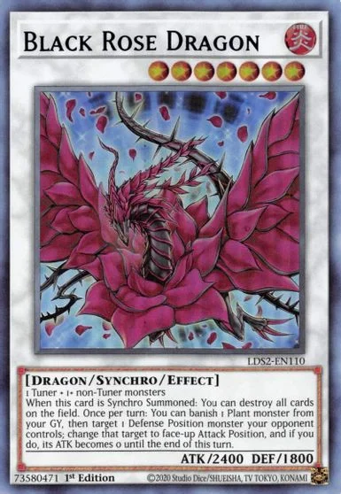 Black Rose Dragon LDS2-EN110