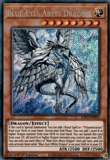 Blue-Eyes Abyss Dragon LDS2-EN015