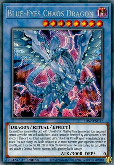 Blue-Eyes Chaos Dragon LDS2-EN017