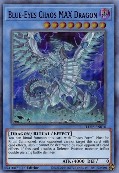 Blue-Eyes Chaos MAX Dragon LDS2-EN016