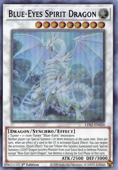 Blue-Eyes Spirit Dragon LDS2-EN020