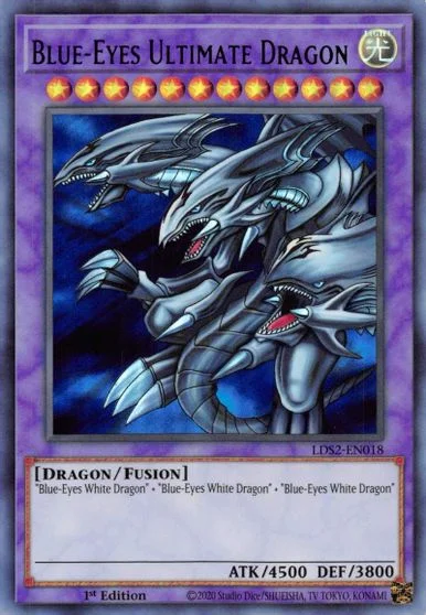 Blue-Eyes Ultimate Dragon LDS2-EN018