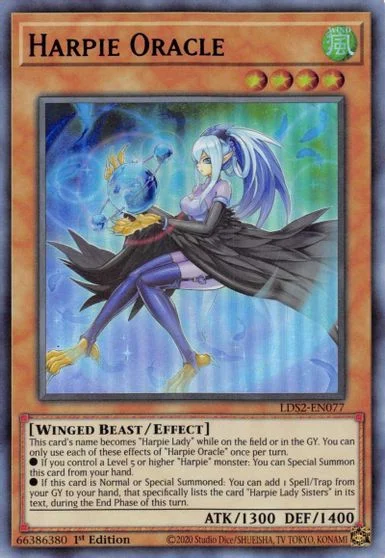 Harpie Oracle LDS2-EN077