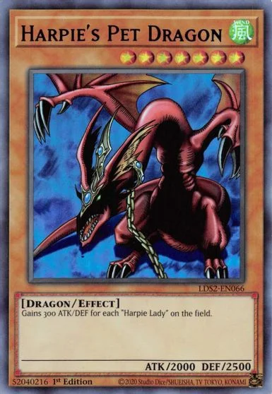 Harpie's Pet Dragon LDS2-EN066