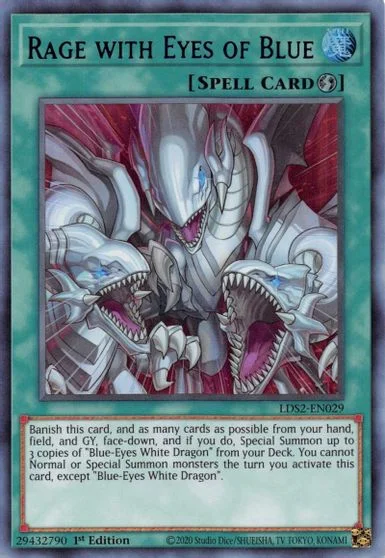 Rage with Eyes of Blue LDS2-EN029