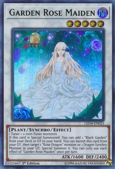 Garden Rose Maiden LED4-EN023