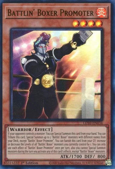 Battlin' Boxer Promoter LD10-EN034