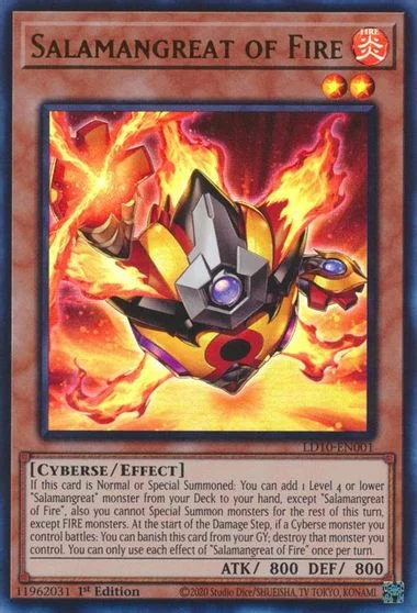 Salamangreat of Fire LD10-EN001
