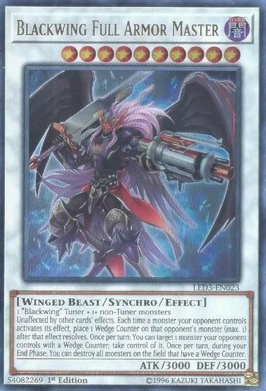 Blackwing Full Armor Master LED3-EN023