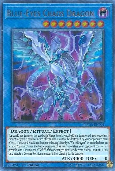 Blue-Eyes Chaos Dragon LED3-EN001