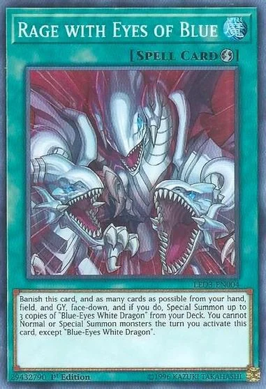 Rage with Eyes of Blue LED3-EN004