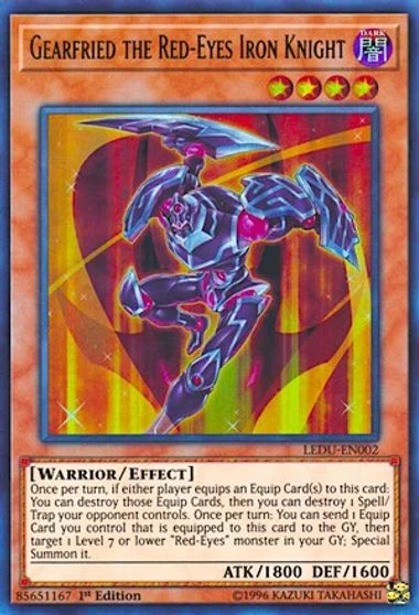 Gearfried the Red-Eyes Iron Knight LEDU-EN002