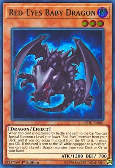 Red-Eyes Baby Dragon LEDU-EN001