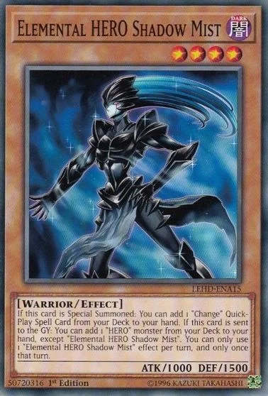 Elemental HERO Shadow Mist LEHD-ENA15
