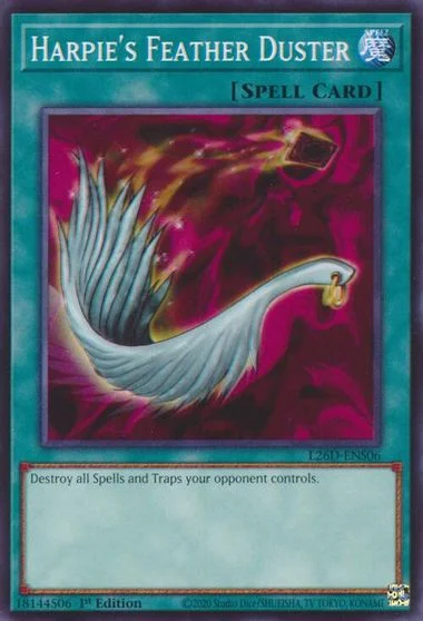 Harpie's Feather Duster L26D-ENS06