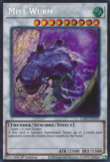 Mist Wurm [Secret Rare] L26D-ENX29