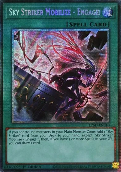 Sky Striker Mobilize - Engage! [Alternate Art Starlight Rare] L26D-ENS10