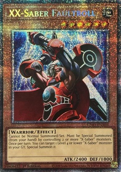 XX-Saber Faultroll [Starlight Rare] L26D-ENX04
