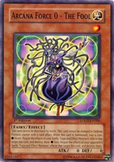 Arcana Force 0 - The Fool [1st Edition] LODT-EN008