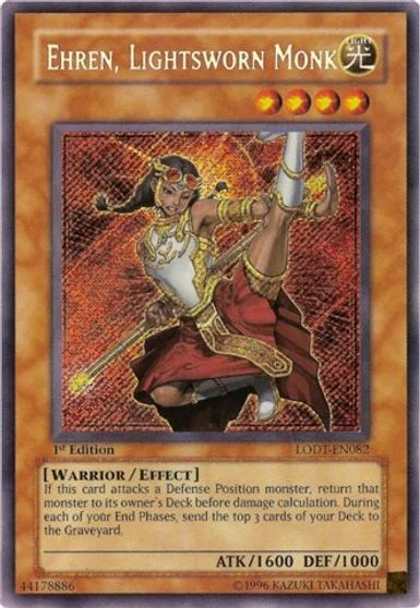 Ehren, Lightsworn Monk LODT-EN082